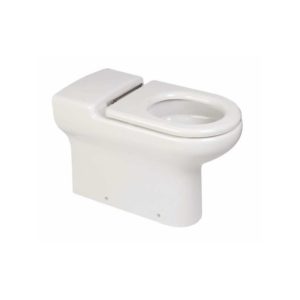 RAK Compact Special Needs 75cm Extended Rimless Back To Wall WC Pan