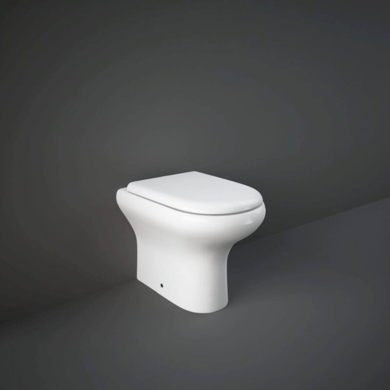 RAK Compact Back to Wall Pan & Soft Close Seat Alpine White RAK Compact Back to Wall Pan & Soft Close Seat Alpine White