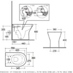 RAK Feeling Rimless Back To Wall Pan & Soft Close Seat Matt White