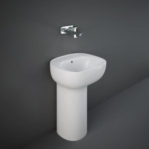 RAK Illusion Freestanding Wash Basin 54cm No Taphole