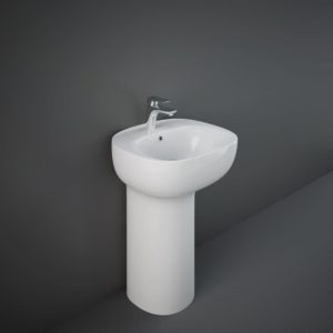 RAK Illusion Freestanding Wash Basin 54cm 1 Taphole