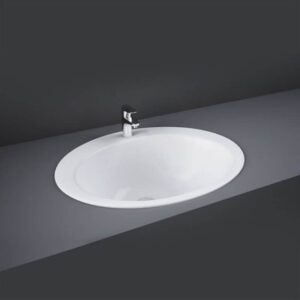 RAK Jessica 53cm Over Counter Wash Basin 1 Taphole