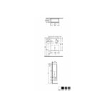 RAK Joy Wall Hung Vanity Unit 40cm Pure White