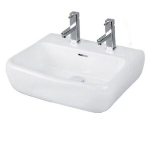 RAK Metropolitan 52cm Basin 2 Tap Holes