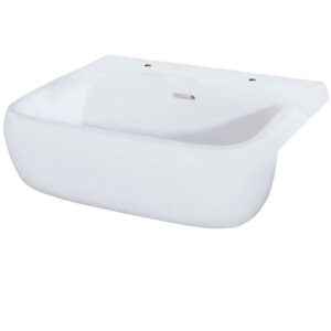 RAK Metropolitan 52cm Semi Recessed Basin 2 Tap Holes