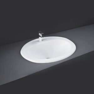 RAK Mira 56cm Over Counter Wash Basin 2 Tapholes