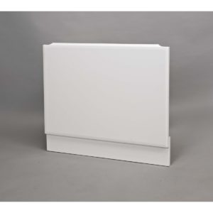 RAK High Gloss White End Bath Panel 800x585mm