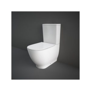 RAK Moon Rimless Back To Wall WC Pack with Soft Close Seat