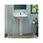 RAK Morning 550mm 1 Hole Basin & Full Pedestal