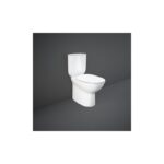 RAK Morning Fully Back To Wall Rimless Close Coupled WC Pan