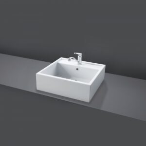 RAK Nova 46cm Sit On Wash Basin (No Tap Hole)