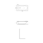 RAK Reserva Bath 1700x800mm