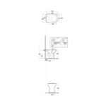 RAK Origin Back To Wall Pan