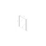 RAK Resort LED Mirror with Demister Pad & Shaver Socket 600x450mm