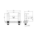 RAK Resort Bath Filler Tap