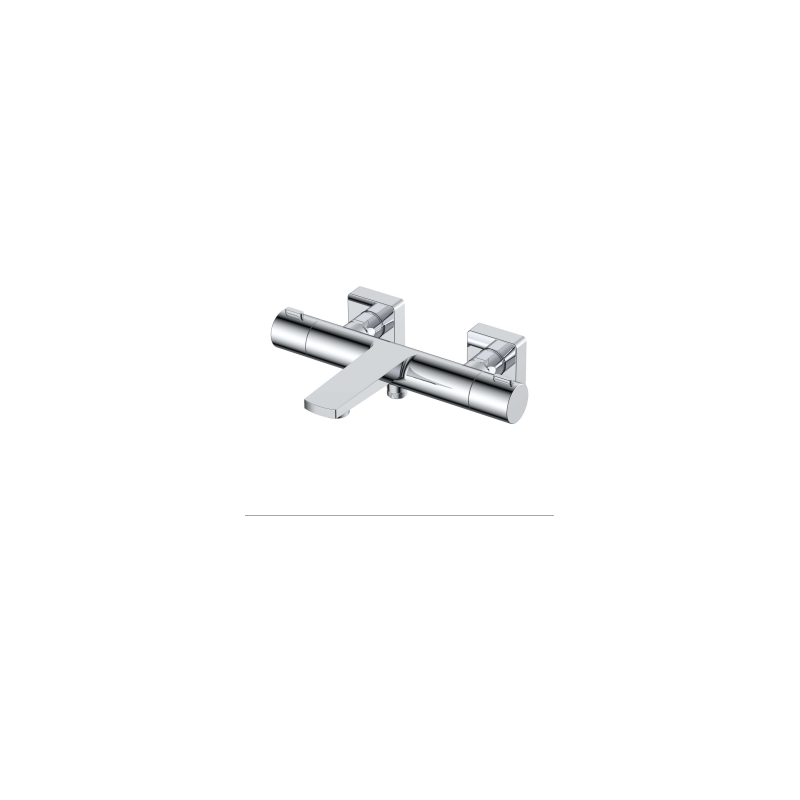 RAK Blade Wall Mounted Exposed Thermostatic Bath Shower Mixer RAK Blade Wall Mounted Exposed Thermostatic Bath Shower Mixer