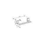RAK Resort 300mm Towel Rail