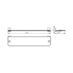 RAK Resort Glass Shelf
