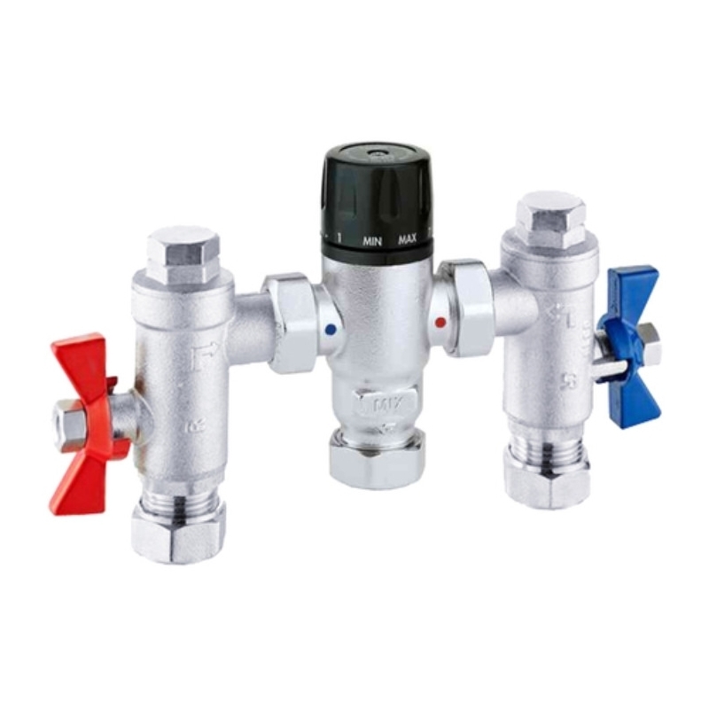 RAK Compact Commercial Thermostatic Mixing Valve 22mm RAK Compact Commercial Thermostatic Mixing Valve 22mm