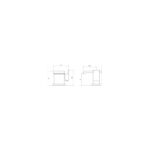 RAK Art Cubis Mono Basin Mixer (No Waste)