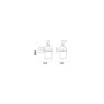 RAK Cubis Soap Dispenser Black