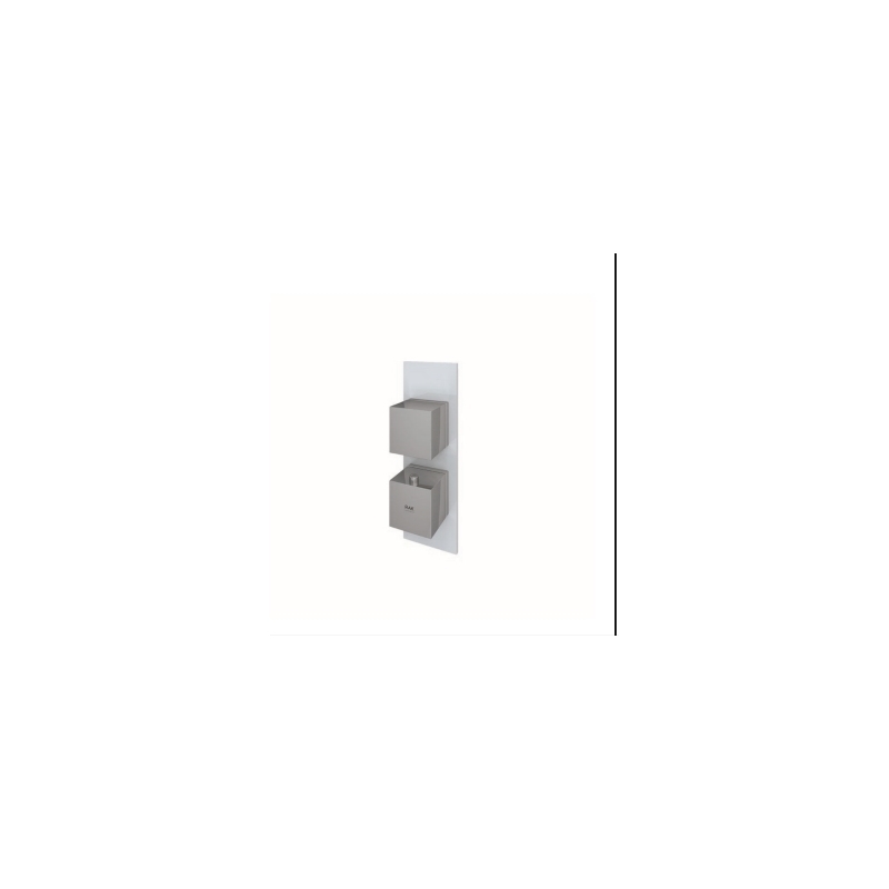 RAK Feeling Square Single Outlet Thermostatic Shower Valve Cappuccino RAK Feeling Square Single Outlet Thermostatic Shower Valve Cappuccino