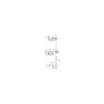 RAK Feeling Round Horizontal Dual Outlet Valve with Wall Outlet White
