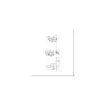 RAK Feeling Round Horizontal Dual Outlet Valve with Wall Outlet Greige