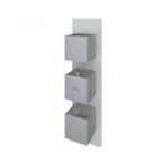 RAK Feeling Square Dual Outlet Concealed Shower Valve Greige