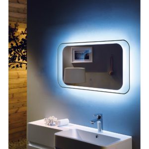 RAK Harmony 900x500mm LED Mirror with On/Off Switch & Demister