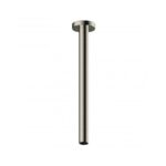 RAK Ceiling Shower Arm 300mm Brushed Nickel