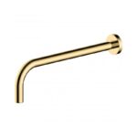 RAK Wall Shower Arm 350mm Brushed Gold