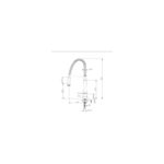 RAK Oslo Pull Out Side Lever Kitchen Sink Mixer