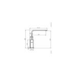 RAK Lisbon Side Lever Kitchen Sink Mixer