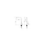 RAK Munich Side Lever Kitchen Sink Mixer