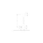 RAK Round Bath Overflow Filler with Clicker Waste Black