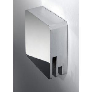 RAK Square Bath Overflow Filler with Clicker Waste Chrome