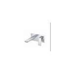 RAK Moon Wall Mounted Basin Mixer with Back Plate Chrome