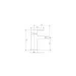 RAK Morning Bidet Mixer