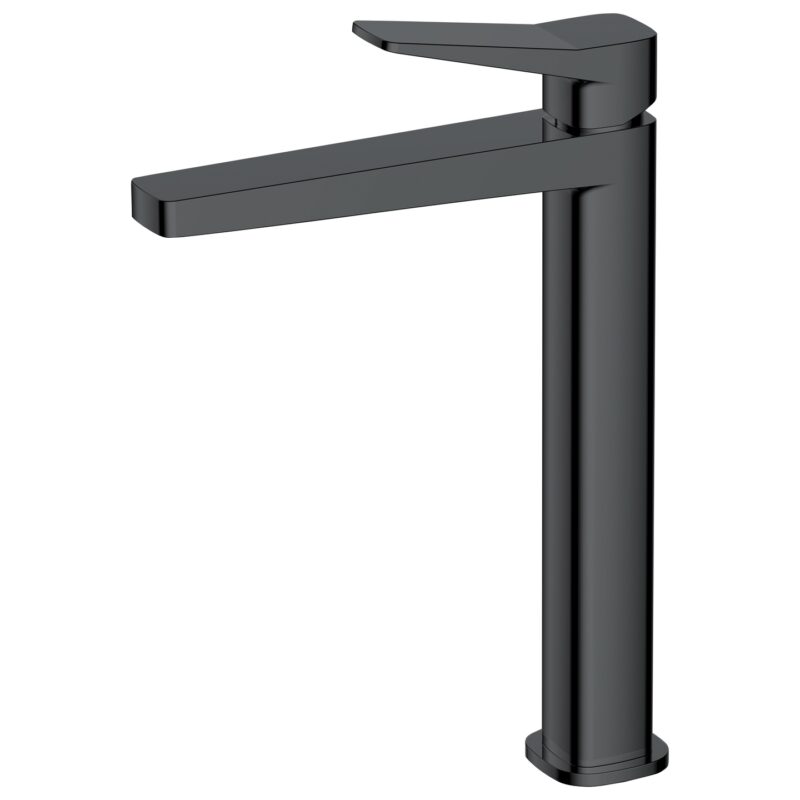 RAK Petit Square Tall Basin Mixer Matt Black RAK Petit Square Tall Basin Mixer Matt Black