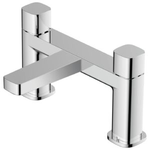 RAK Petit Square Bath Filler Chrome