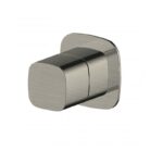 RAK Petit Square 2 Outlet Concealed Diverter Brushed Nickel