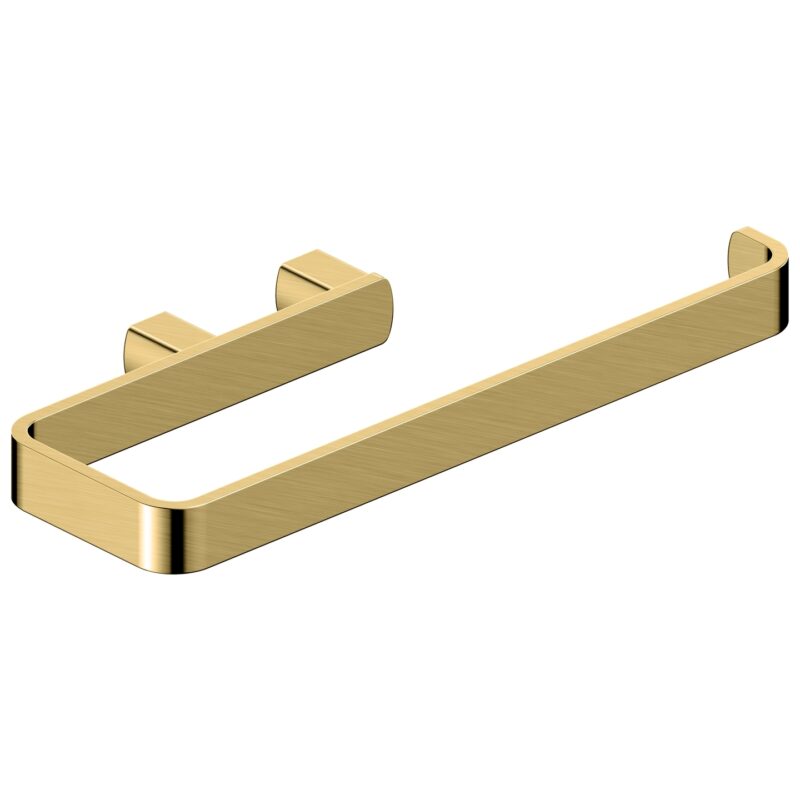 RAK Petit Square Towel Ring Brushed Gold