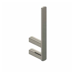 RAK Petit Square Spare Paper Holder Brushed Nickel