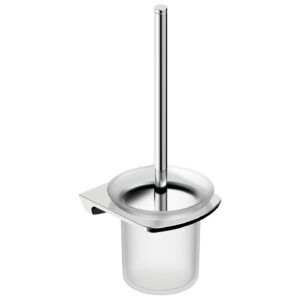 RAK Petit Square Toilet Brush Holder Chrome