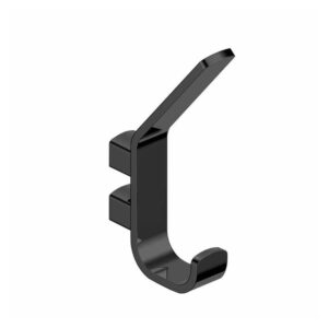 RAK Petit Square Robe Hook Matt Black