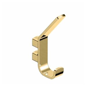RAK Petit Square Robe Hook Brushed Gold