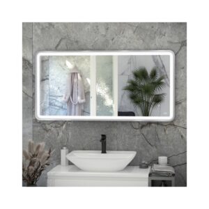 RAK Picture Soft LED Mirror with Demister 600x1000mm Chrome