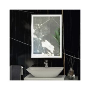 RAK Picture Square LED Mirror with Demister 700x500mm Chrome