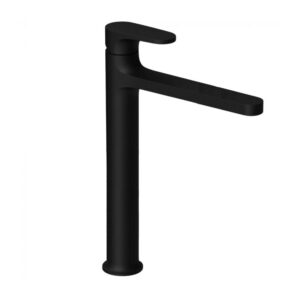 RAK Portofino Tall Basin Mixer Matt Black